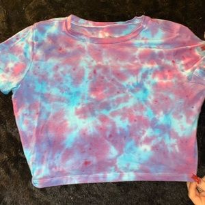 wild fable crop top tie dye